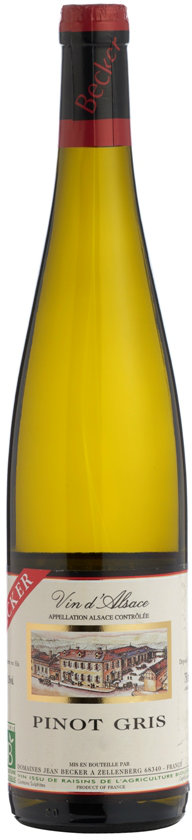 2016 Pinot Gris Jean Becker white wine