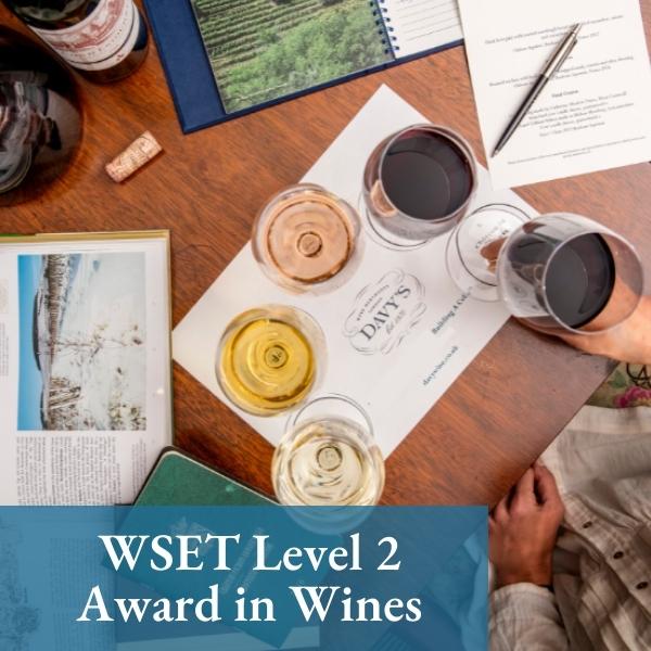 WSET Level 2 Award in Wines, Tuesday 17th January to Tuesday 7th March  2023, 6.30pm to 8.30pm SOLD OUT